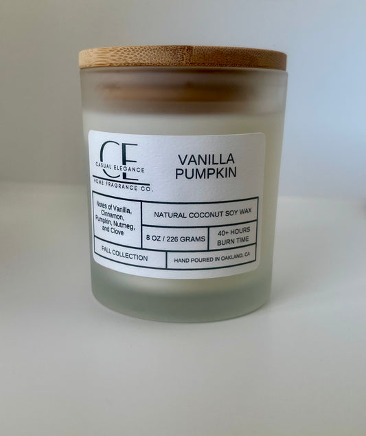 Vanilla Pumpkin Candle - 8oz