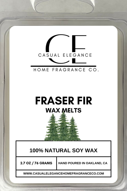 Fraser Fir Scented Wax Melt - 6 Cavity ClamShell