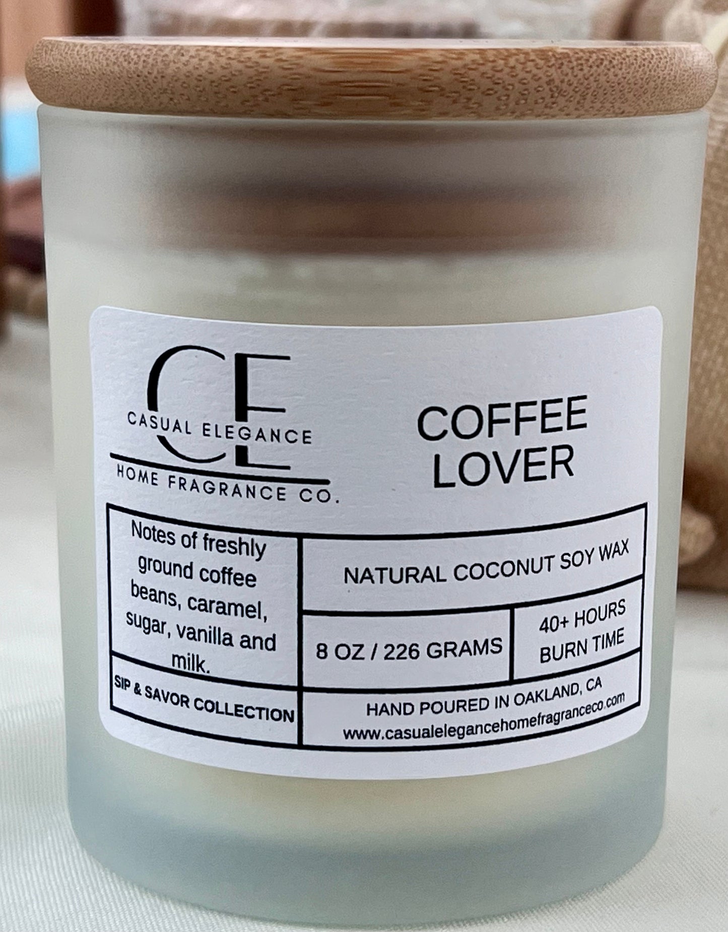 Coffee Lover Candle 8 oz