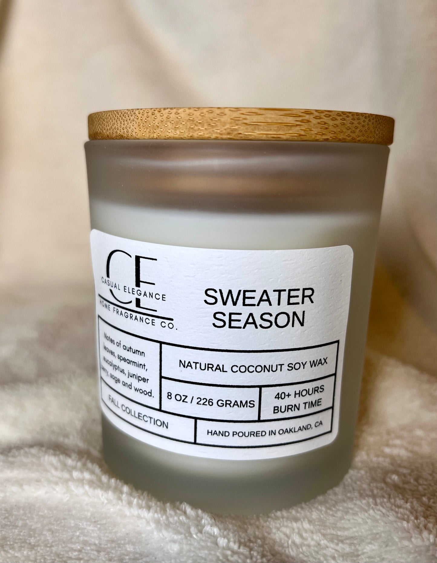 Sweater Season Candle