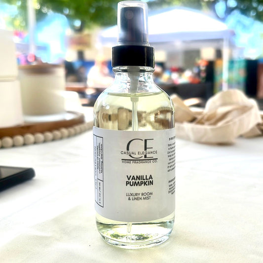 Vanilla Pumpkin: Luxury Linen & Room Spray