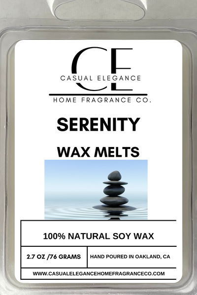 Scented Wax Melts aroma 6 block clam shell. 100% quality soy