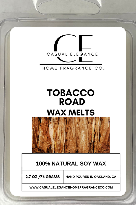 Tobacco Road Scented Wax Melt - 6 Cavity ClamShell