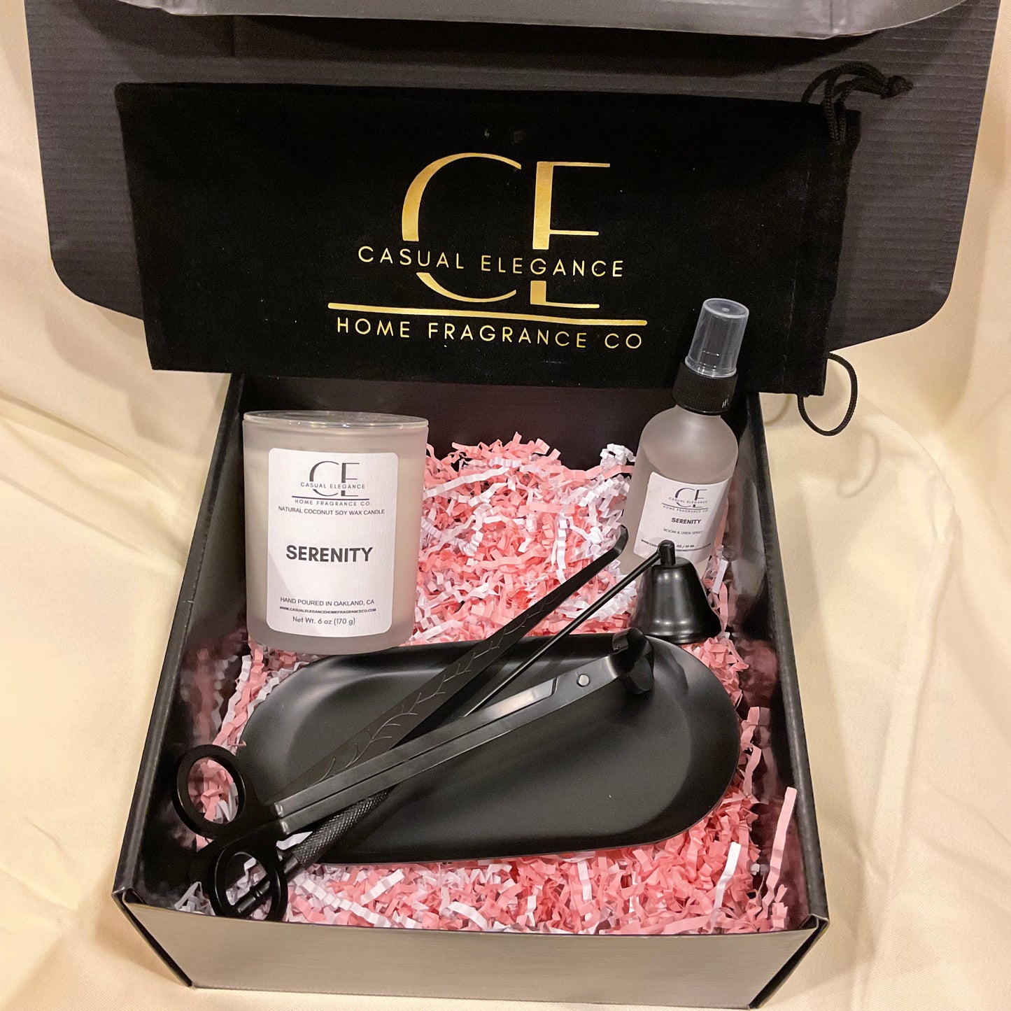 Serenity Candle & Fragrance Gift Set