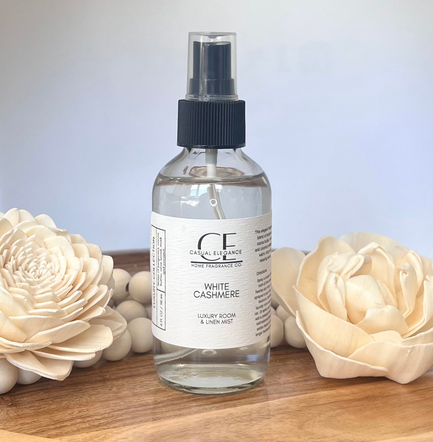 White Cashmere: Luxury Linen & Room Spray