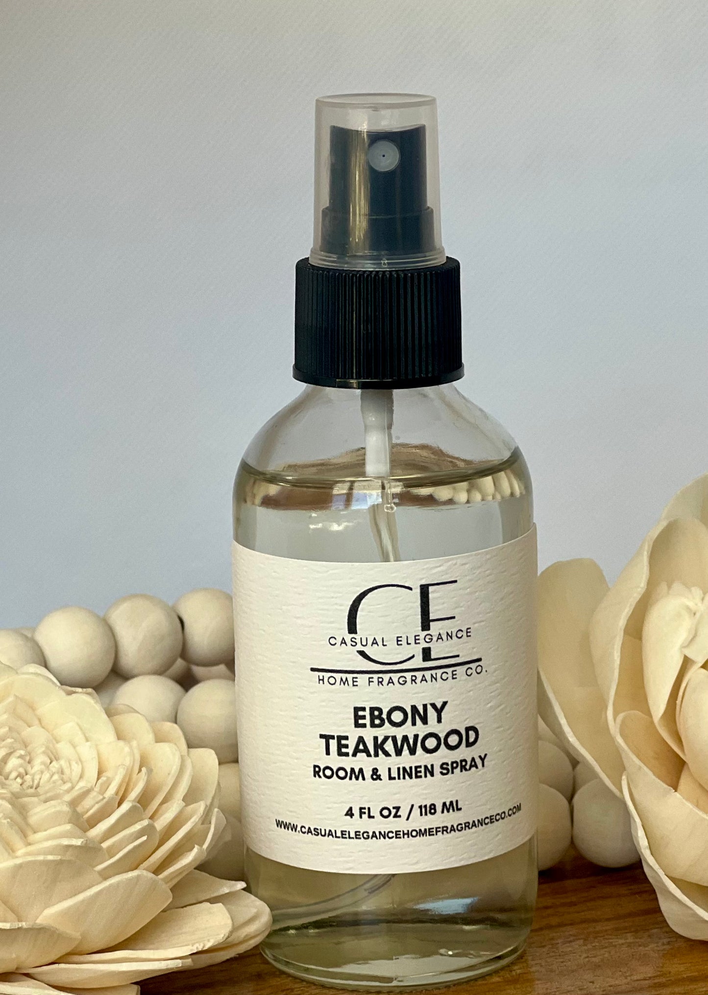 Ebony Teakwood: Luxury Linen & Room Spray